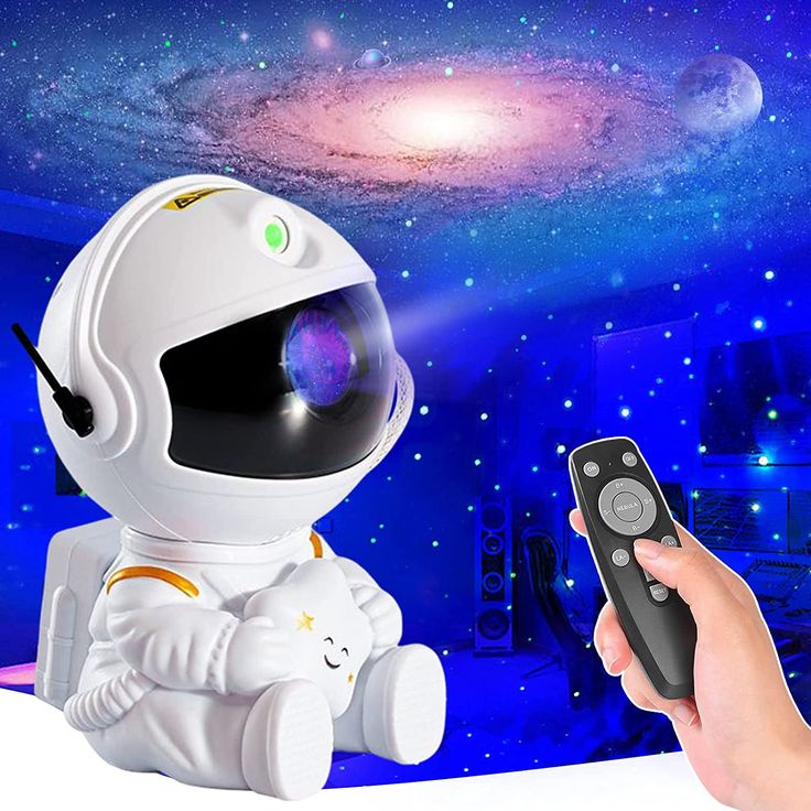 Cosmic Glow: Astronaut Projector for a Stellar Night Sky Experience